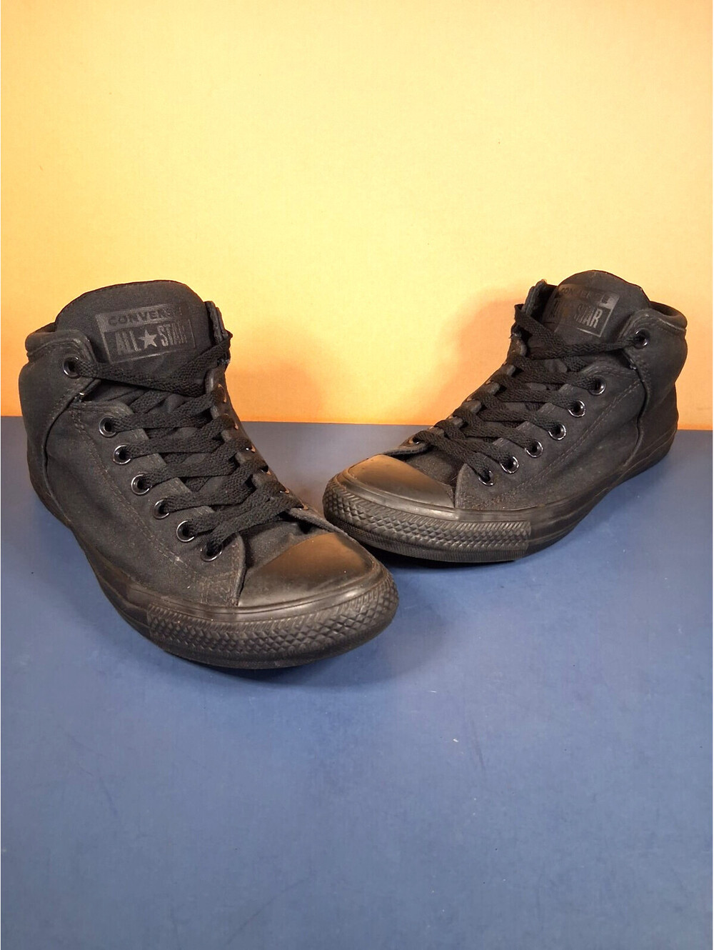 Converse Chuck Taylor All Star High Street Mid Triple Black Men's 8.5 149432C